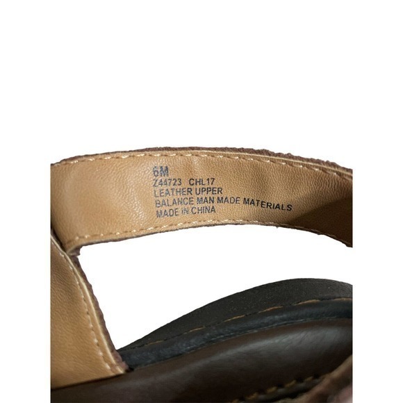 Born Boc Womens Fisherman Sandals Size 6M Brown Open Toe Ankle Strap‎ - Picture 5 of 5